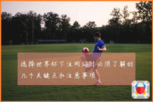 选择世界杯下注网站时必须了解的几个关键点和注意事项