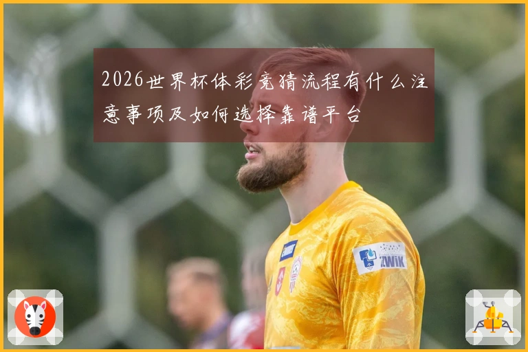 2026世界杯体彩竞猜流程有什么注意事项及如何选择靠谱平台