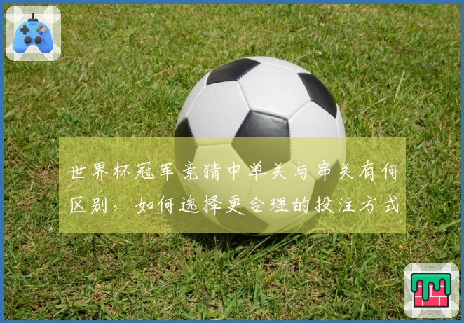 世界杯冠军竞猜中单关与串关有何区别，如何选择更合理的投注方式？
