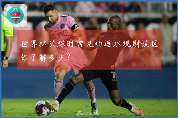 世界杯买球时常见的返水规则误区你了解多少？